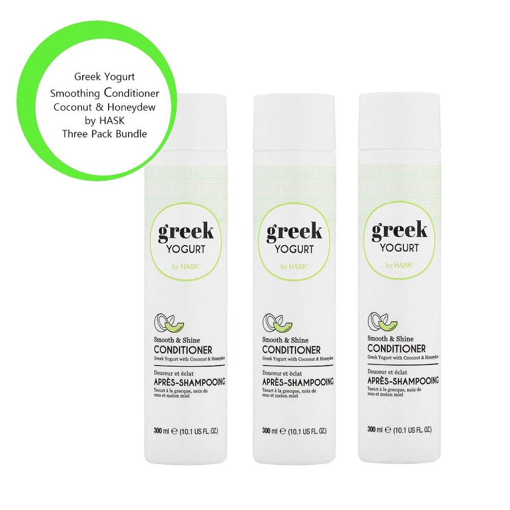 Hask Greek Yogurt Smoothing Hair Conditioner 3 Pc